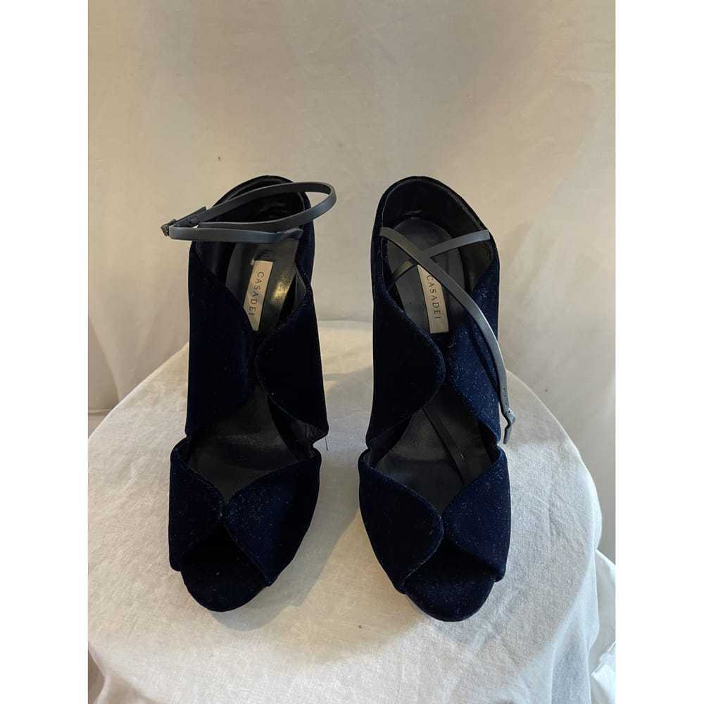 Casadei Velvet heels - image 3