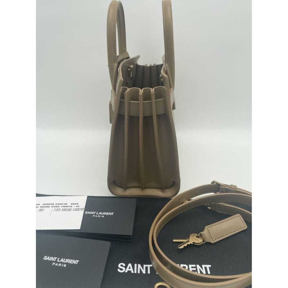 Saint Laurent Sac de Jour leather handbag - image 11