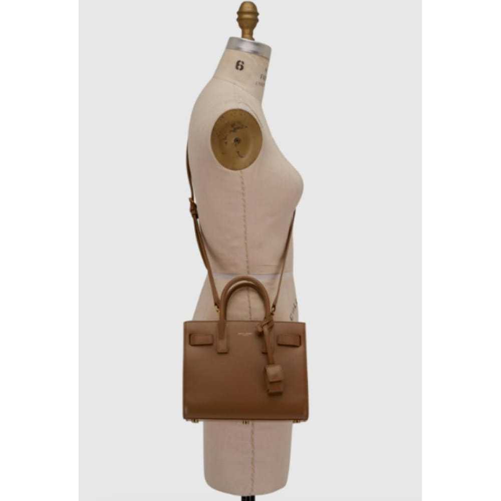 Saint Laurent Sac de Jour leather handbag - image 5
