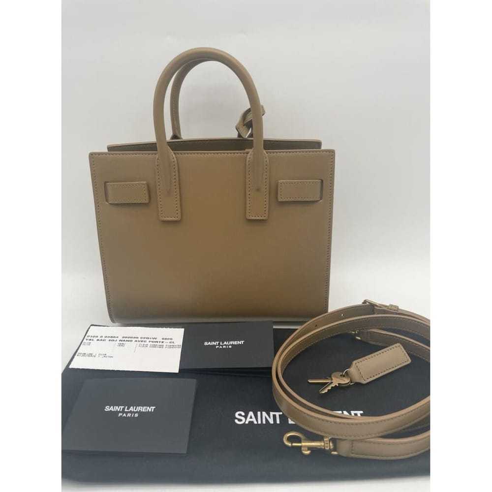 Saint Laurent Sac de Jour leather handbag - image 9