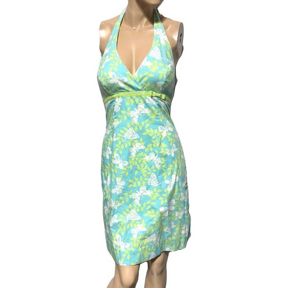 Lilly Pulitzer Womens Vintage Halter Dress Size 2… - image 1