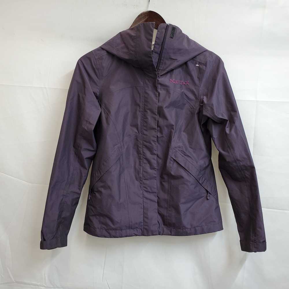 Marmot Rain Jacket Womens Small Purple Waterproof… - image 1