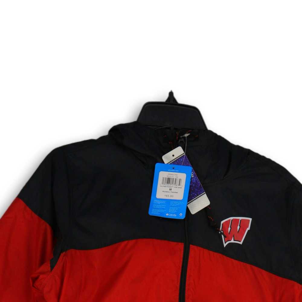 Columbia NWT Womens Red Black Wisconsin Badgers F… - image 3