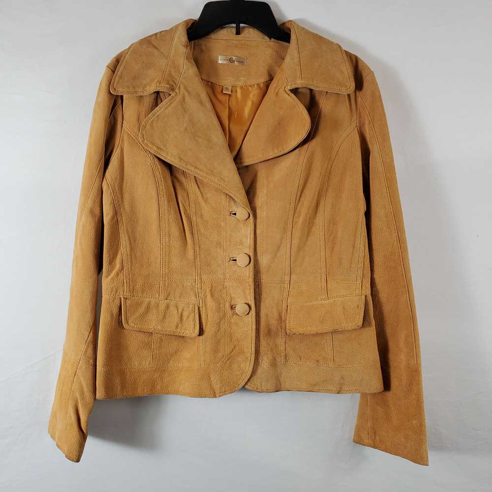 Wilsons Leather Women Brown Leather Jacket XL - image 1
