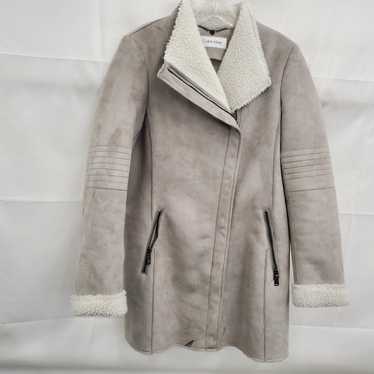 Calvin Klein Women's Gray Fleece Lined Coat Size … - image 1