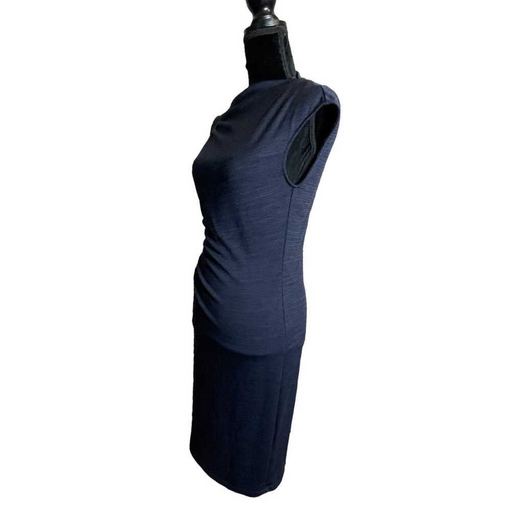 Halston Drape Side Ruche Dress - image 2