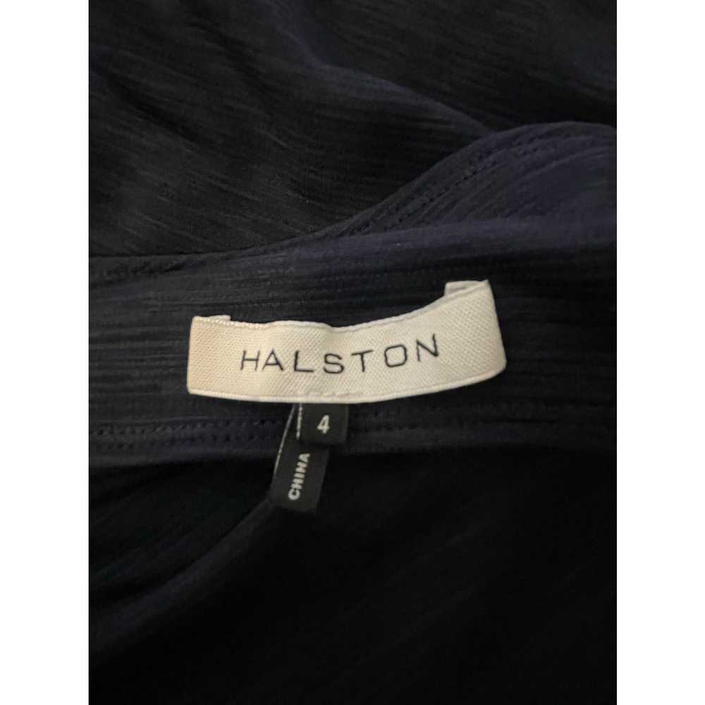 Halston Drape Side Ruche Dress - image 5