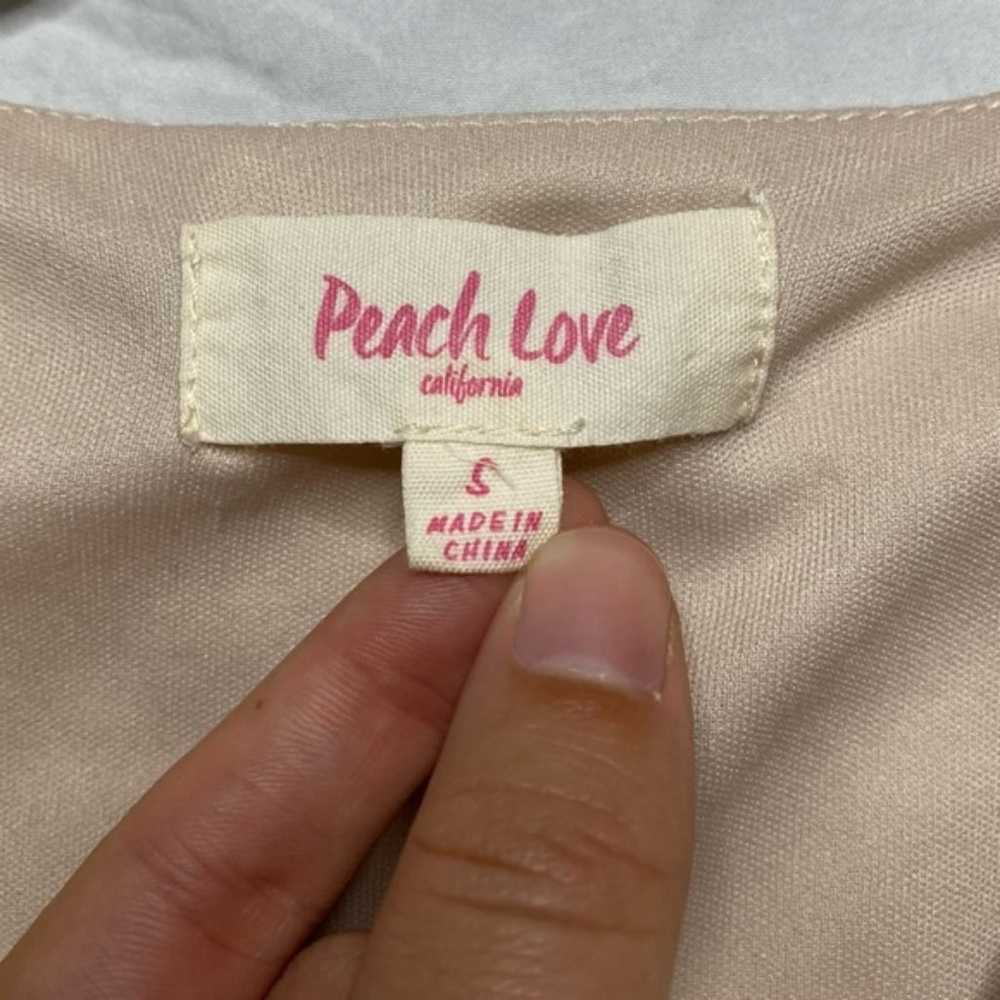 Peach Love California Cream Dress Tortoise Colore… - image 4