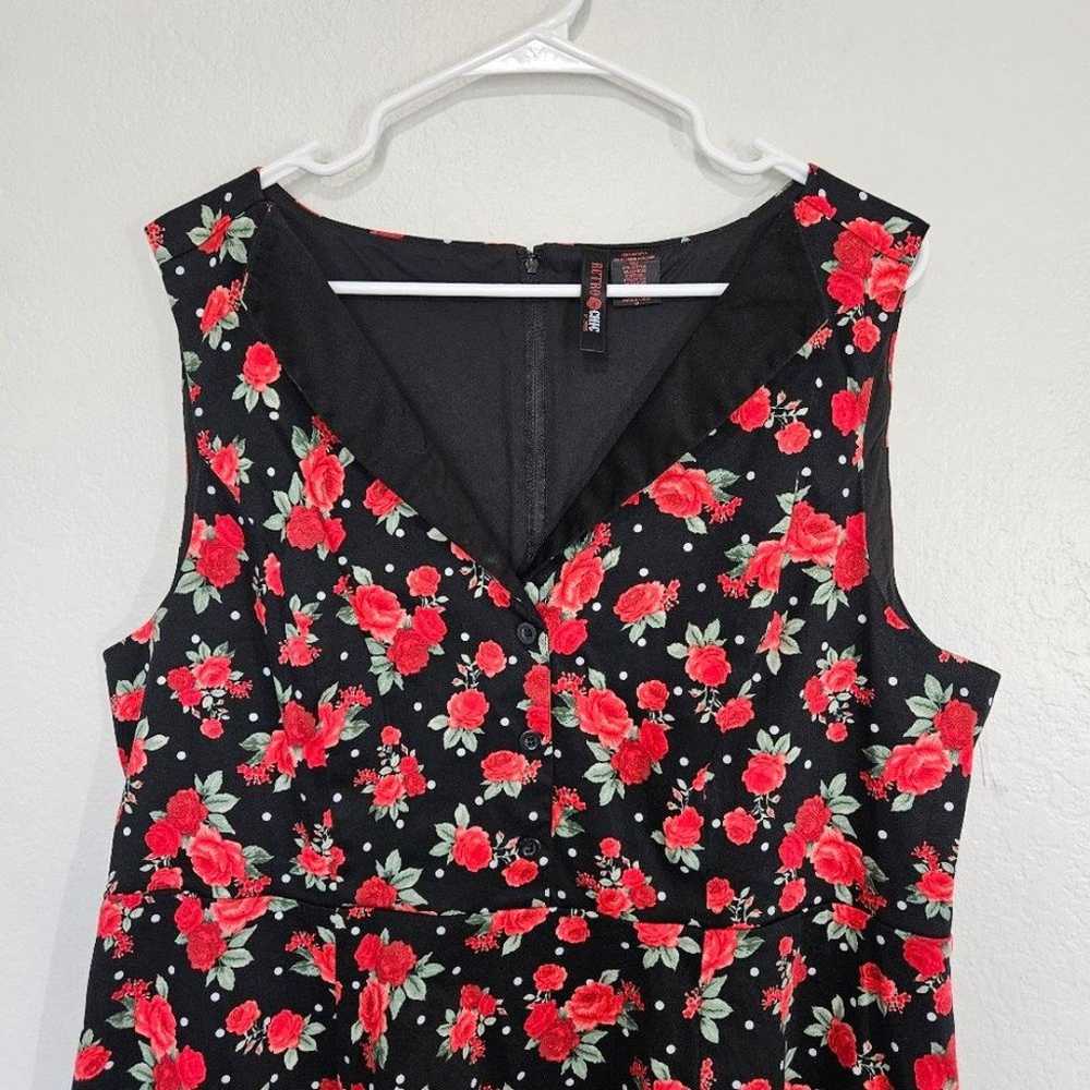 Like New! Retro Chic by Torrid | Roses Pinup Midi… - image 2