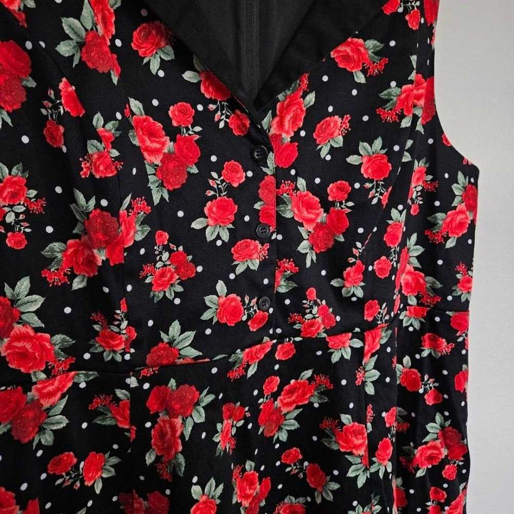 Like New! Retro Chic by Torrid | Roses Pinup Midi… - image 3