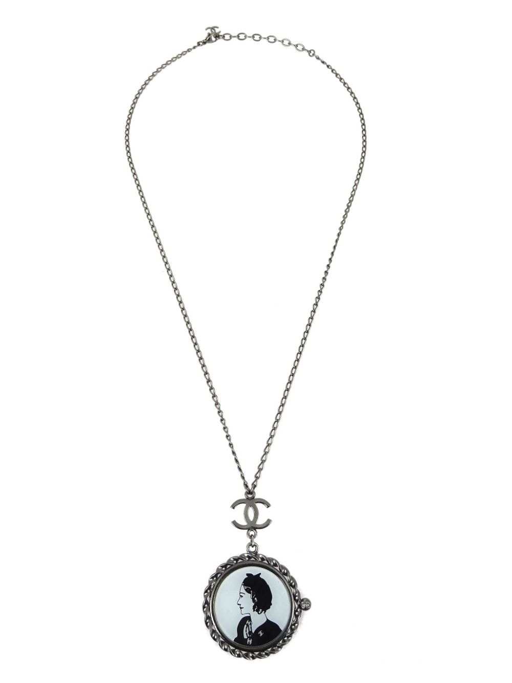 CHANEL Pre-Owned 2003 Mademoiselle chain necklace… - image 2