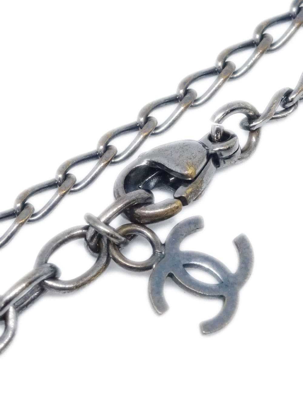 CHANEL Pre-Owned 2003 Mademoiselle chain necklace… - image 3