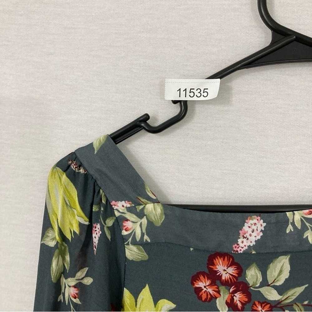 Anthropologie Floral Evelin Maxi Dress Size Medium - image 12