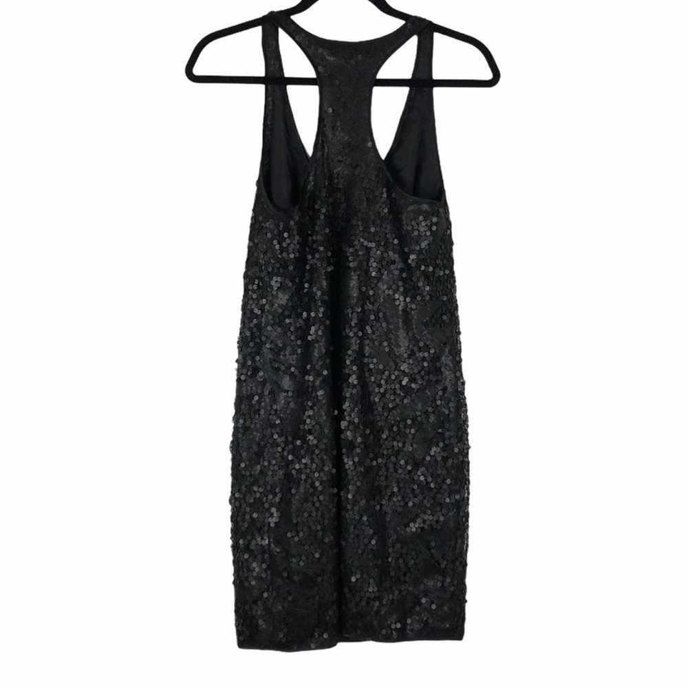 ELISE OVERLAND Black Sequin Mini Dress 2 - image 6