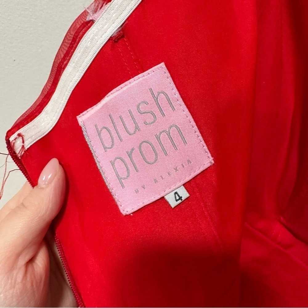 Blush prom red mini dress 4 - image 10
