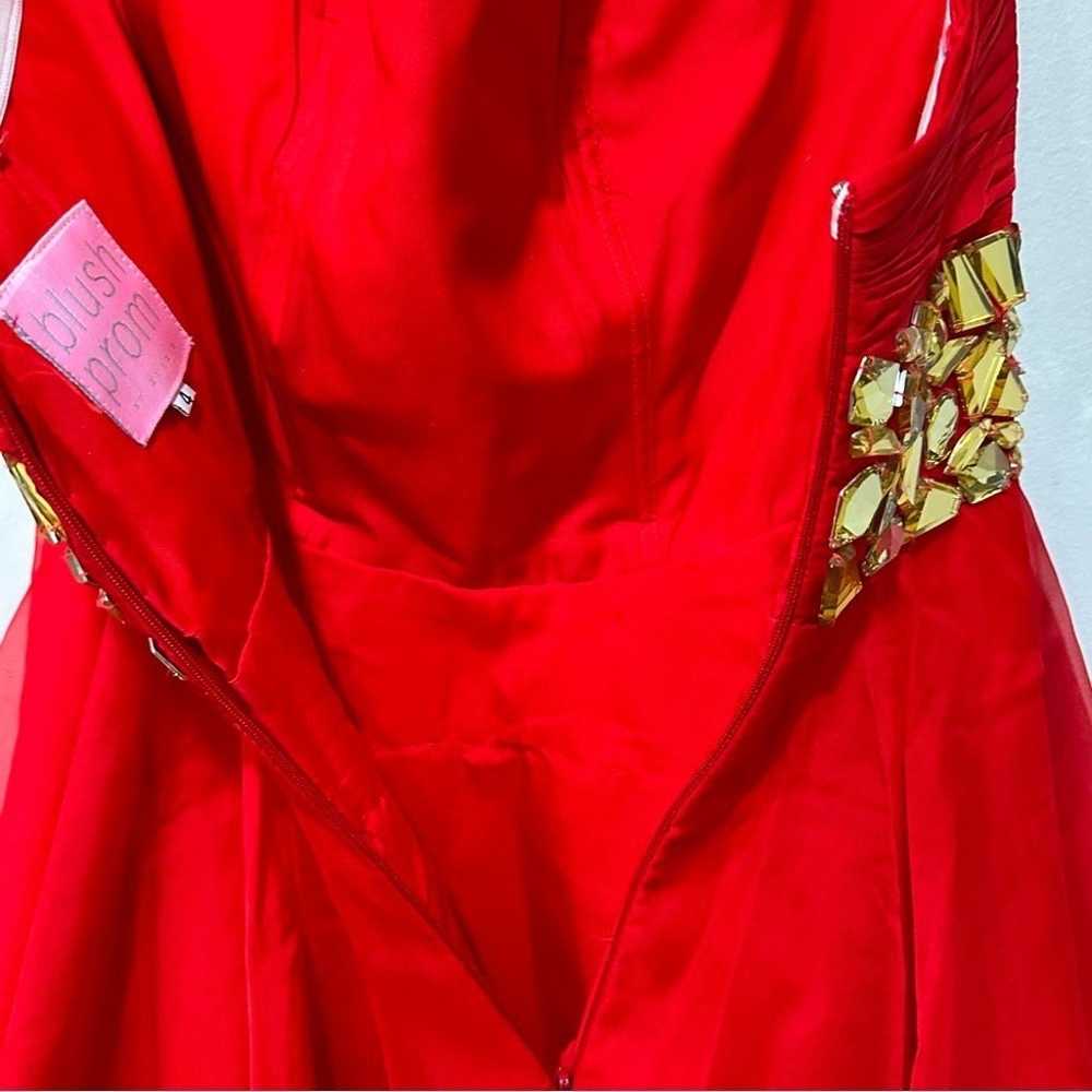 Blush prom red mini dress 4 - image 9