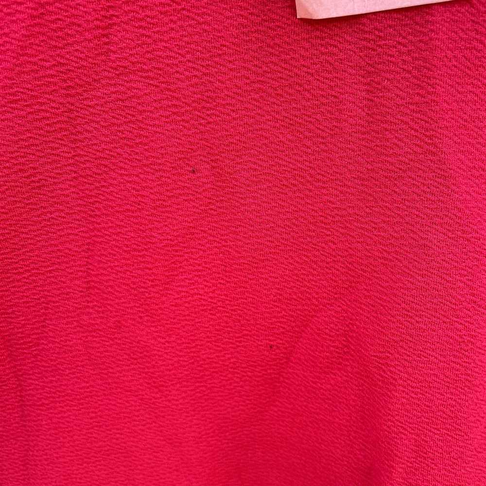 NEW Ivy City Co Charlie Midi Dress Red Puff Sleev… - image 9