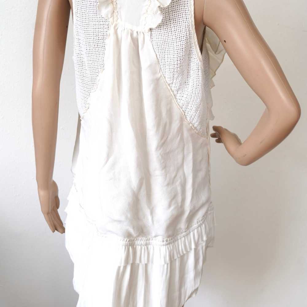 Isabel Marant Midi Dress White Ruffle Women’s Siz… - image 7