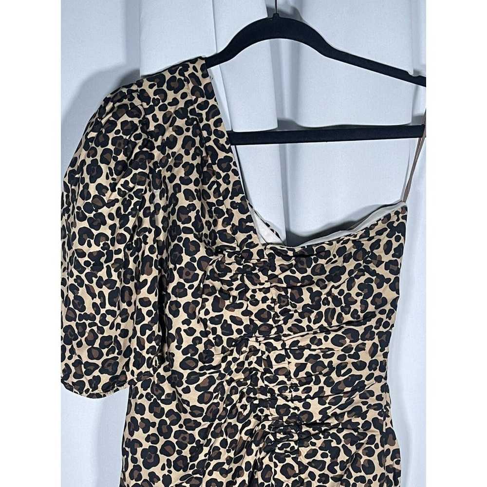 Jonathan Simkhai One Shoulder Leopard Print Dress… - image 10