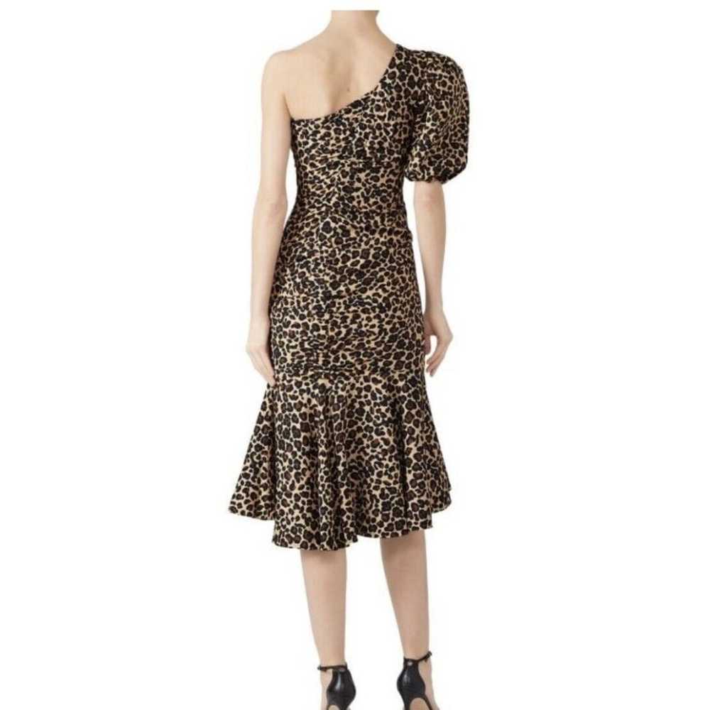 Jonathan Simkhai One Shoulder Leopard Print Dress… - image 4