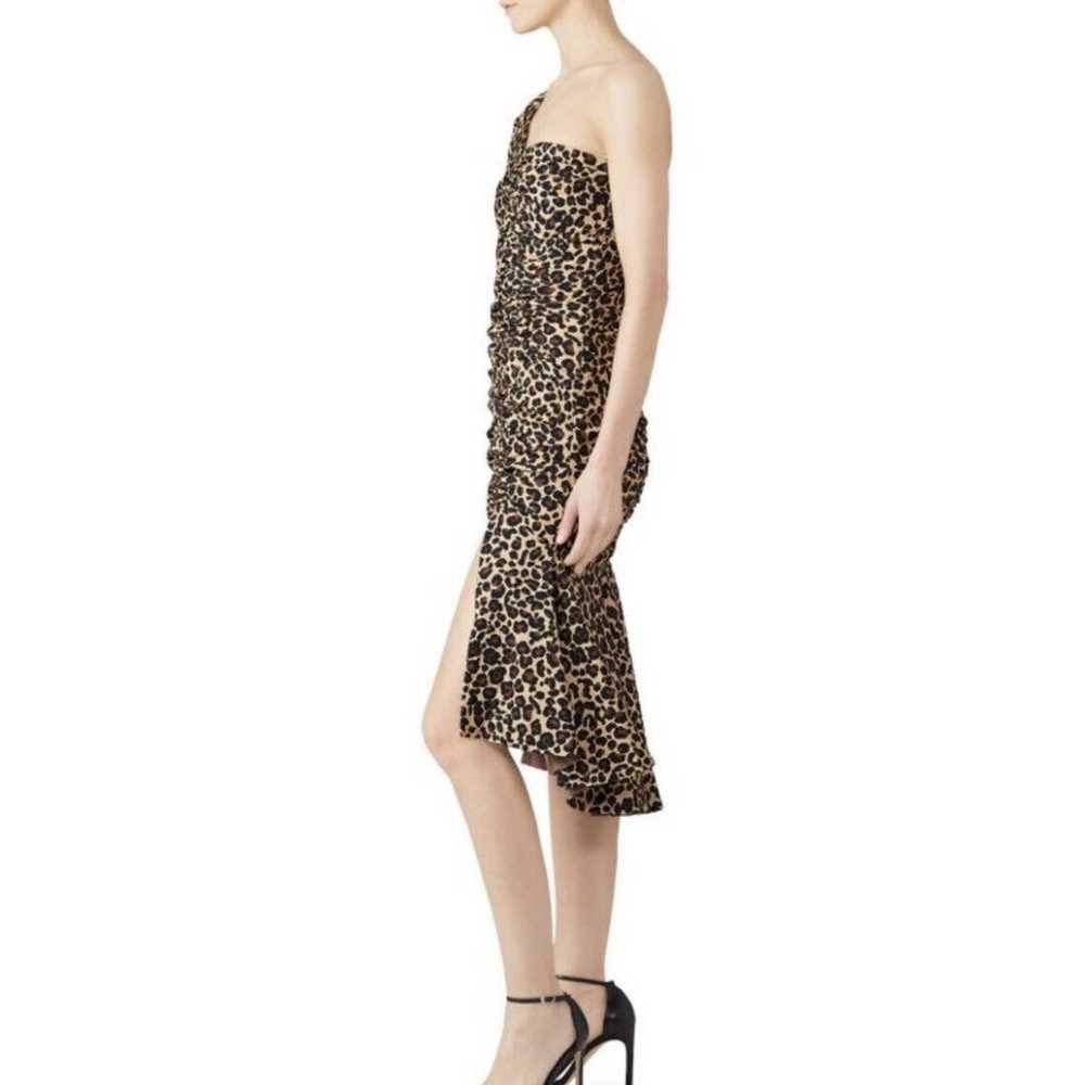 Jonathan Simkhai One Shoulder Leopard Print Dress… - image 5