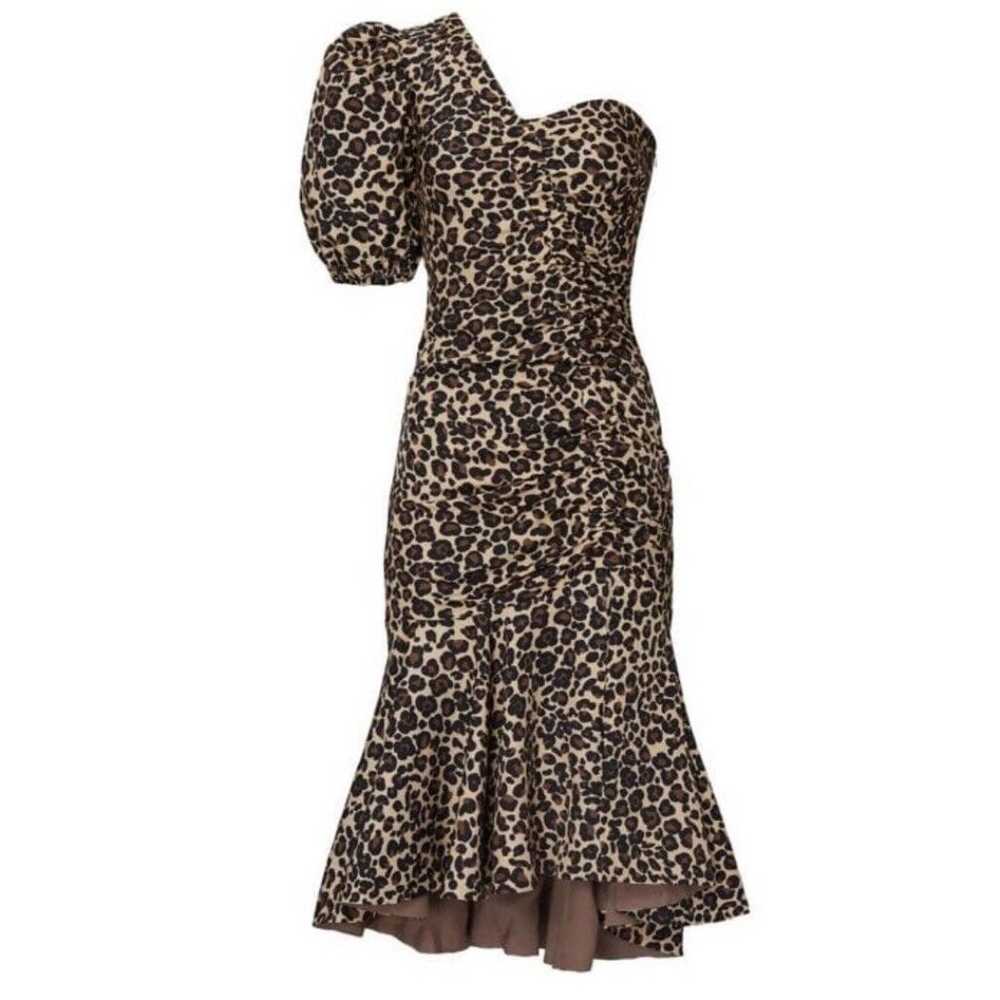 Jonathan Simkhai One Shoulder Leopard Print Dress… - image 6