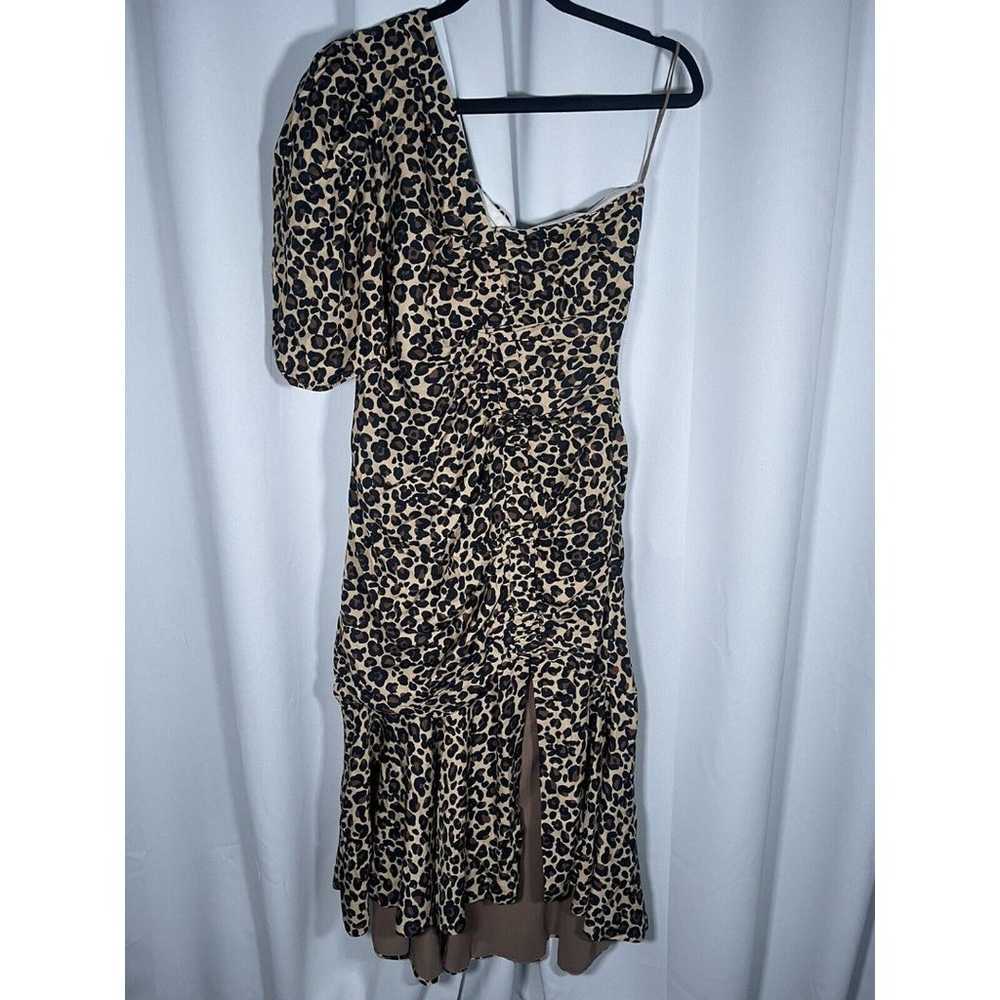 Jonathan Simkhai One Shoulder Leopard Print Dress… - image 7