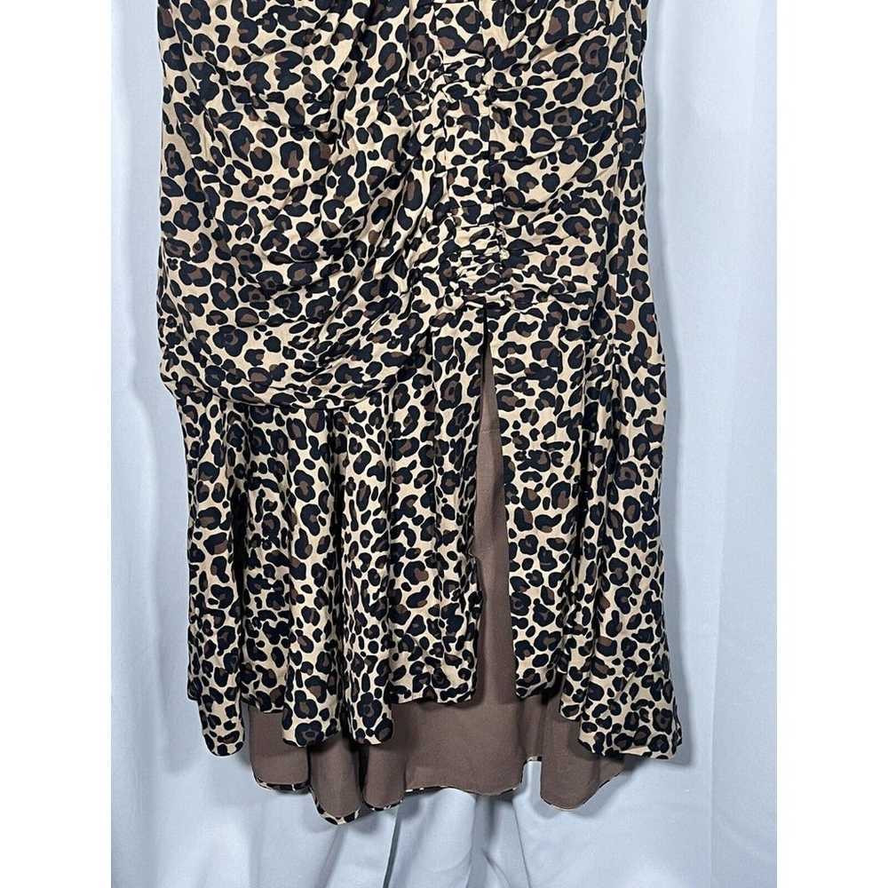 Jonathan Simkhai One Shoulder Leopard Print Dress… - image 8