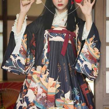 Japanese style girl Lolita dress jumpskirt skirt - image 1