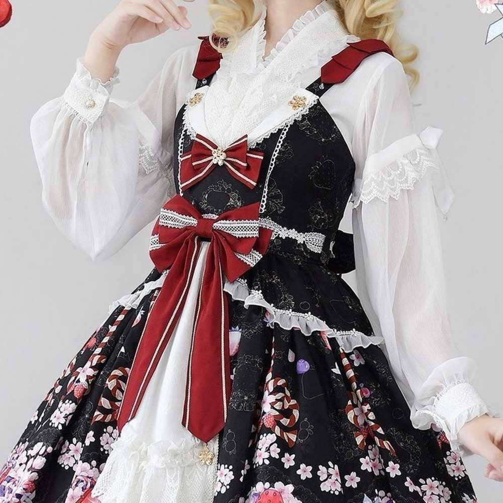 Japanese style girl Lolita dress jumpskirt skirt - image 6