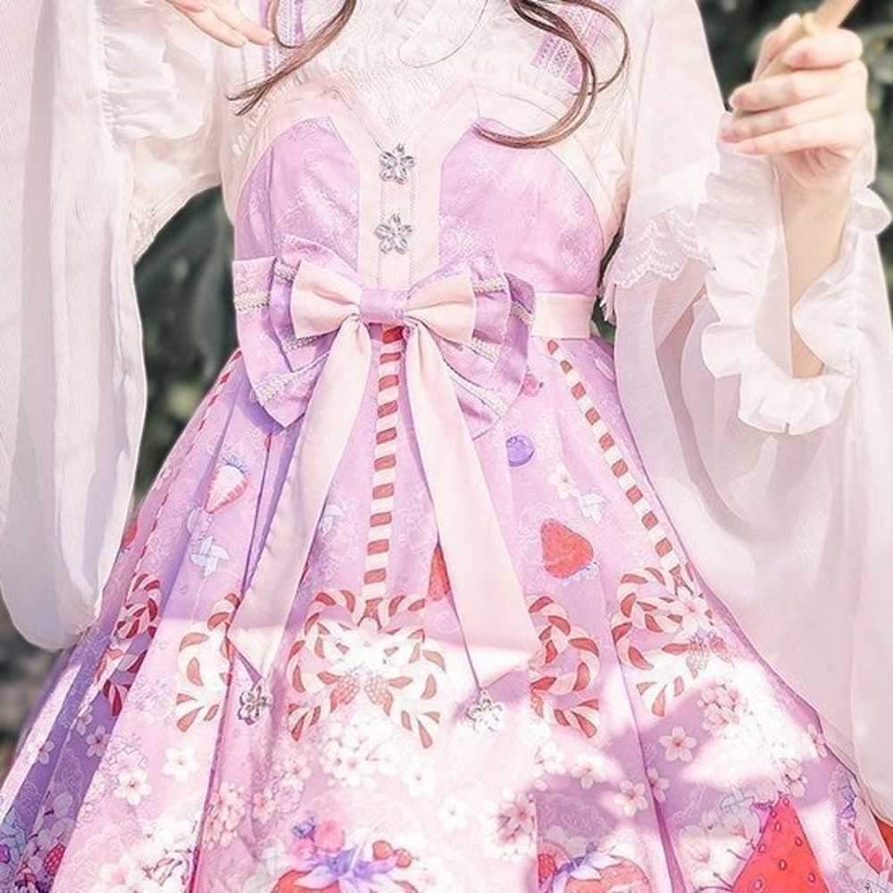 Japanese style girl Lolita dress jumpskirt skirt - image 7