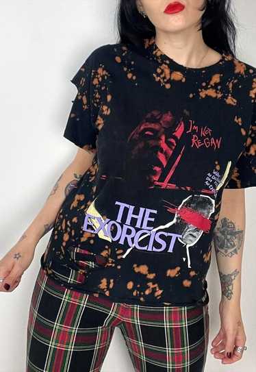 Exorcist Bleached Custom Horror Scary Frightening Thriller