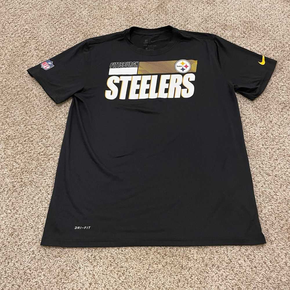 Pittsburgh Steelers Nike Dri Fit Shirt Men’s Larg… - image 1