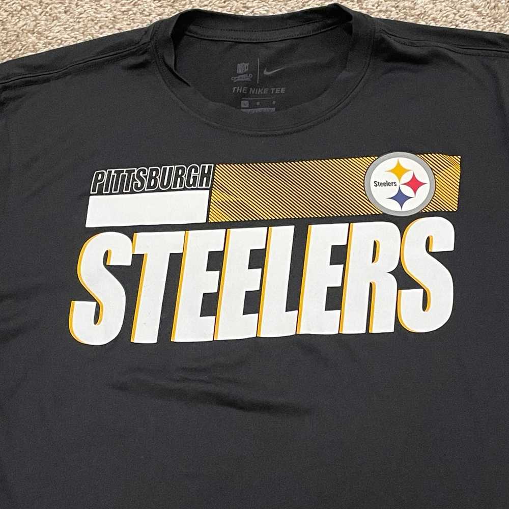 Pittsburgh Steelers Nike Dri Fit Shirt Men’s Larg… - image 2