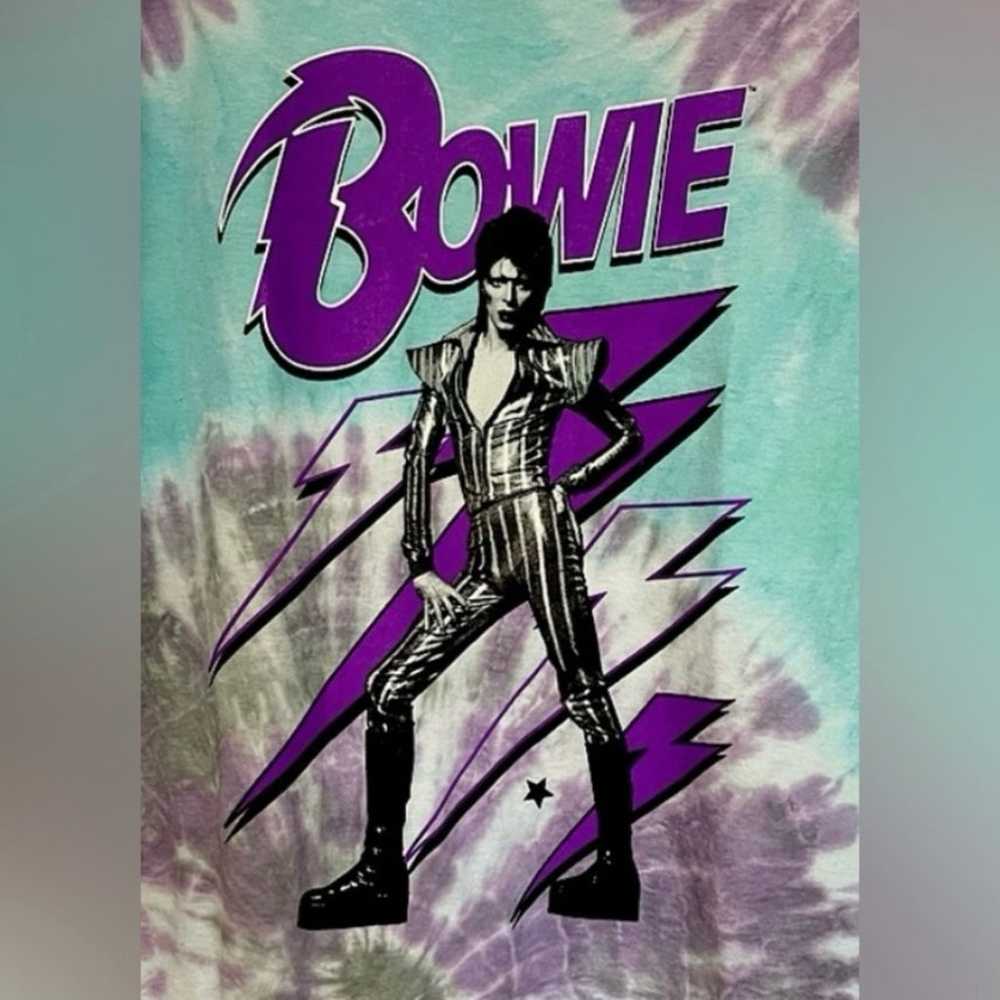 David Bowie Graphic Shirt Size Medium - image 1