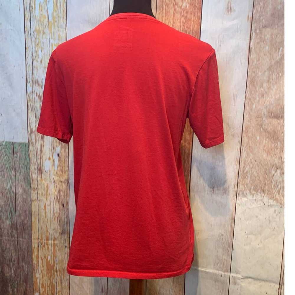 Nike Mens Small Red Althletic Cut Dri Fit Short S… - image 4