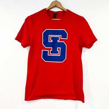 SI St. Ignatius Big Block Red T-Shirt Short Sleev… - image 1