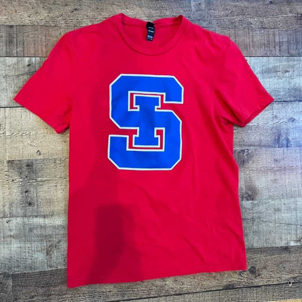 SI St. Ignatius Big Block Red T-Shirt Short Sleev… - image 4