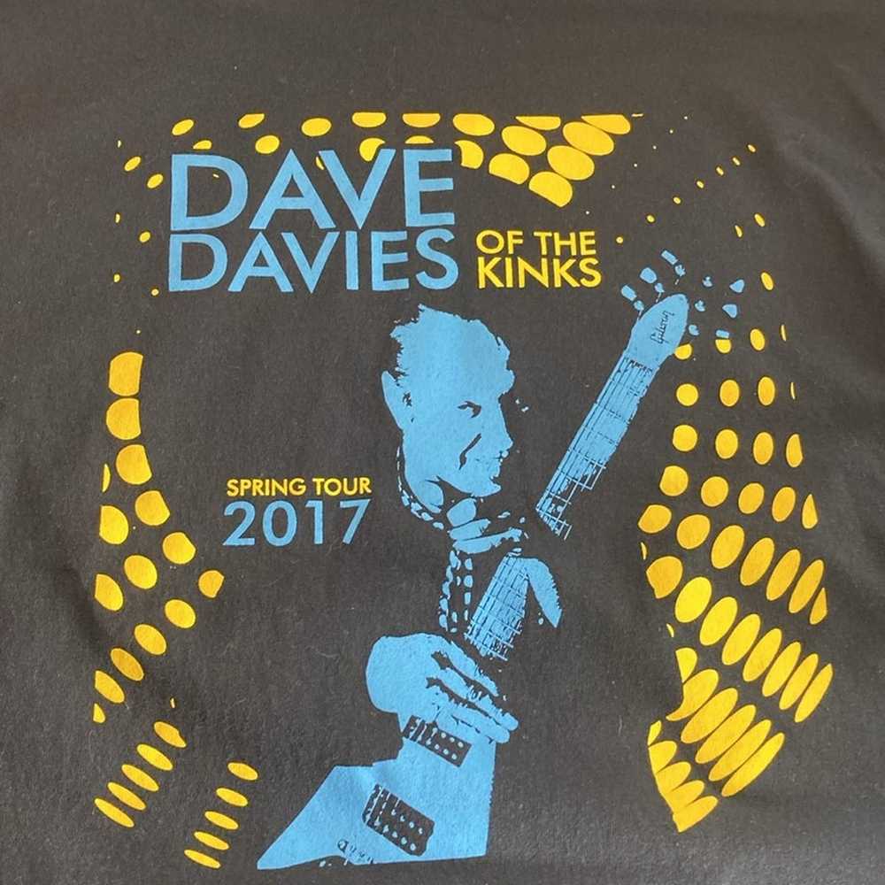 Unisex 2017 Gildan Black Dave Davies Of The Kinks… - image 4