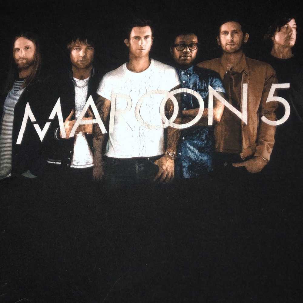 Maroon 5 concert t-shirt - image 2