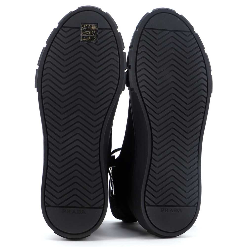 PRADA Wheel Cassetta Zip Pouch High-Top Sneakers … - image 8