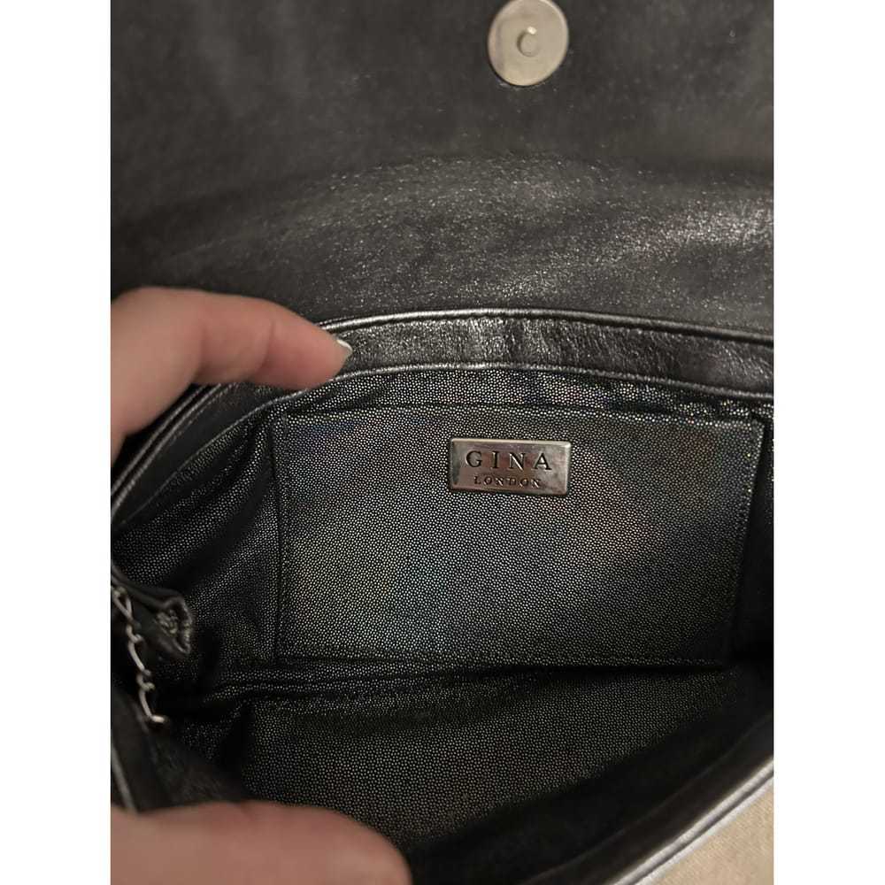 Gina Leather clutch bag - image 5