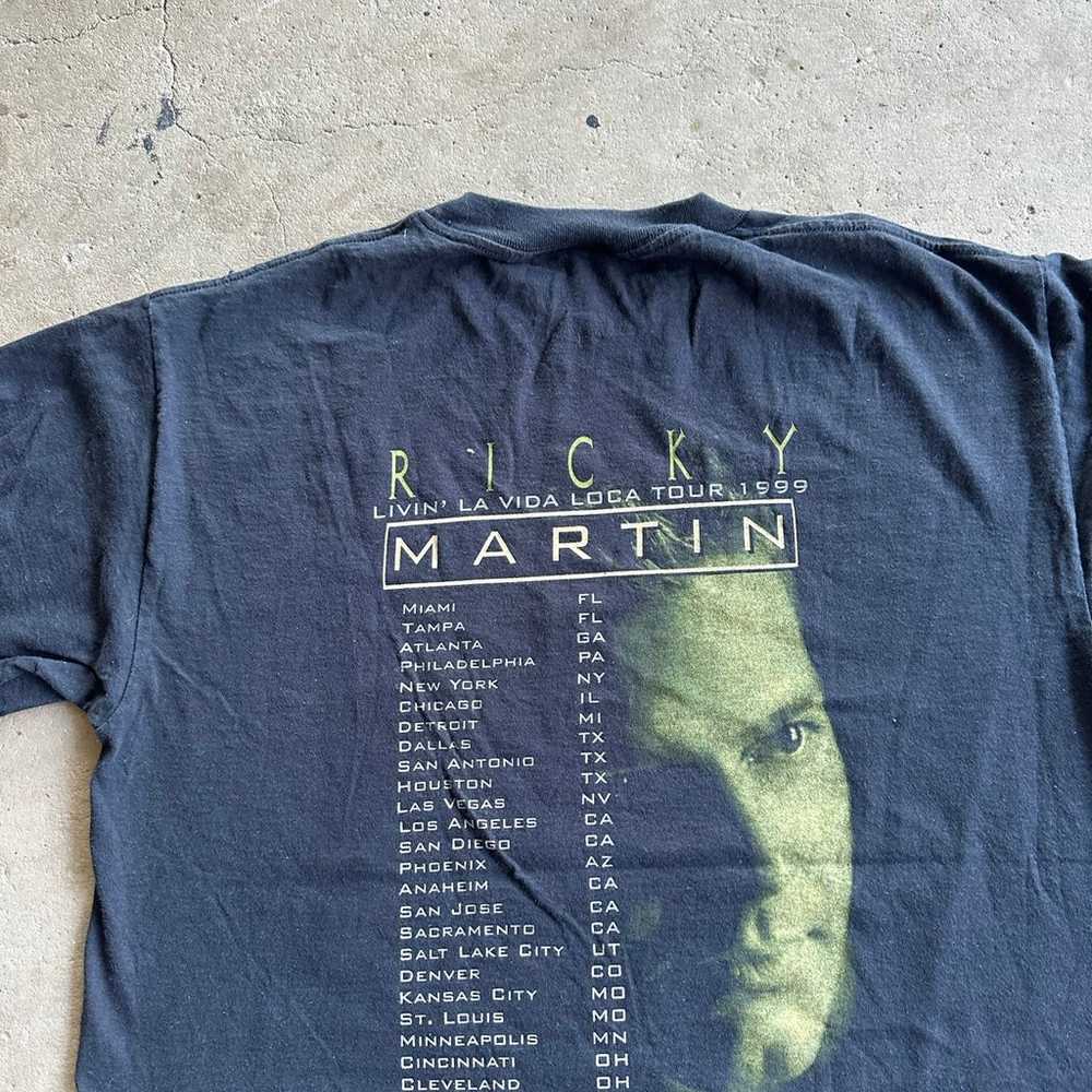 Vintage Ricky Martin t-shirt - image 5