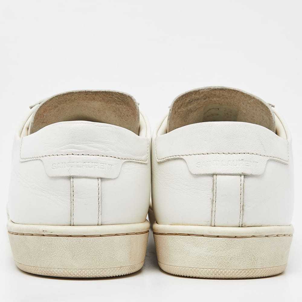 Saint Laurent Leather trainers - image 4