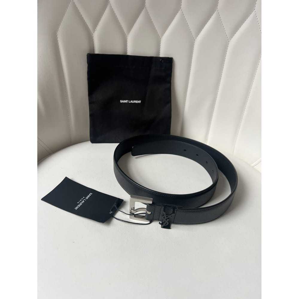 Saint Laurent Cassandre leather belt - image 8