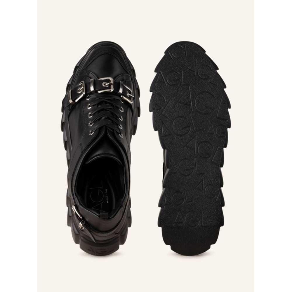 Agl Leather trainers - image 2