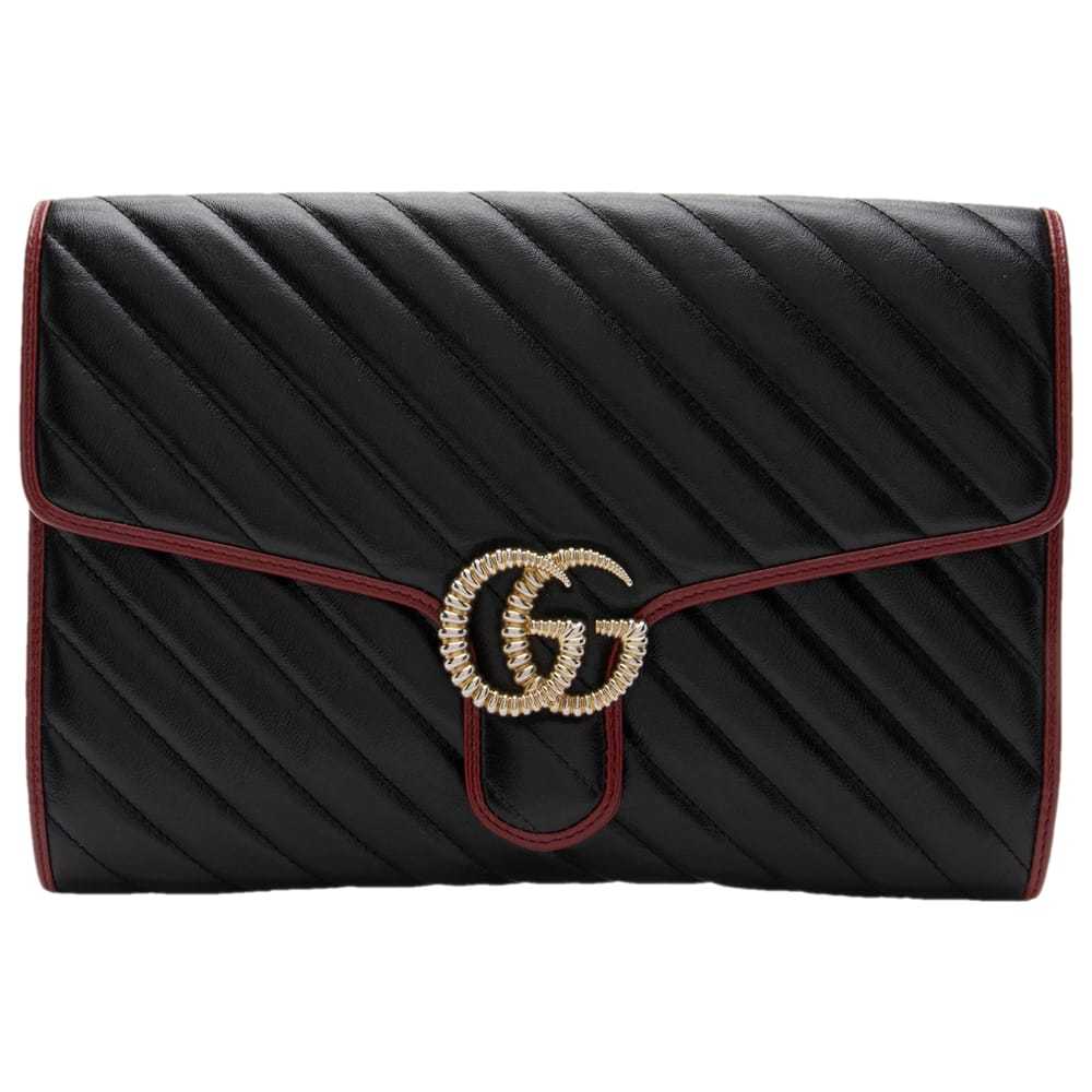 Gucci Marmont leather clutch bag - image 1