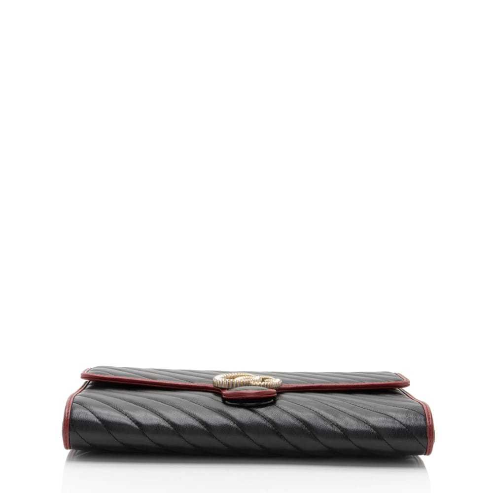 Gucci Marmont leather clutch bag - image 4