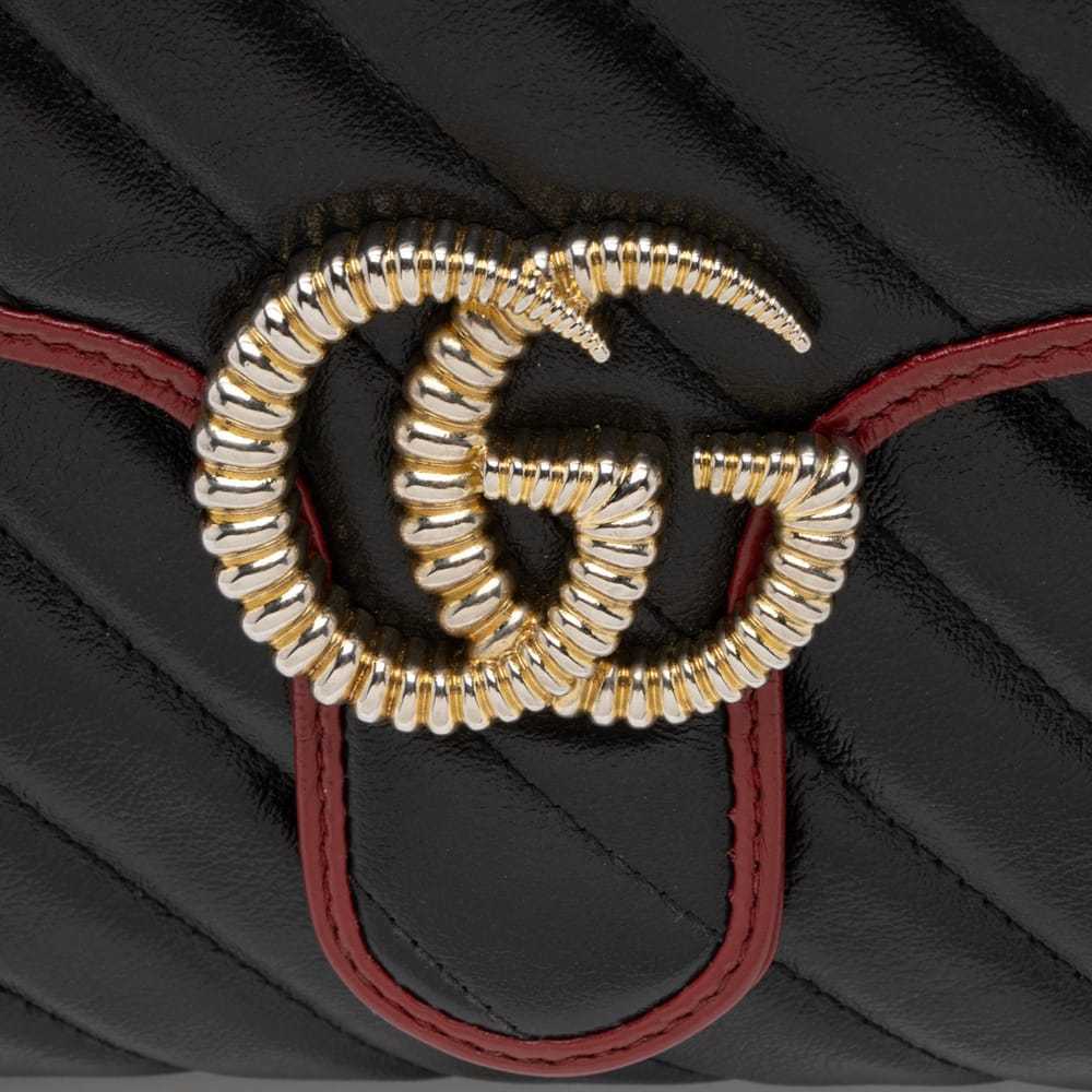 Gucci Marmont leather clutch bag - image 8