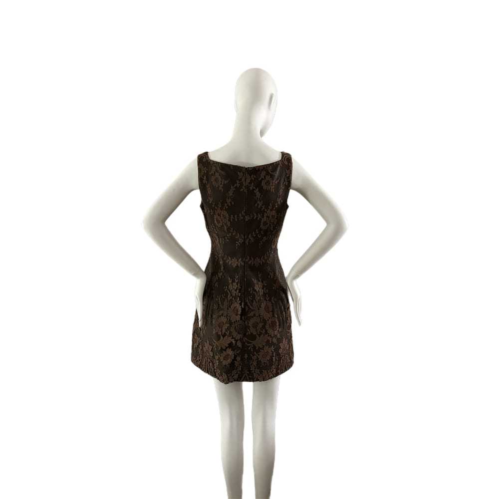 Gianni Versace Leather mini dress - image 3